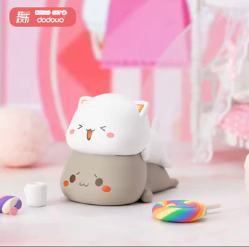 Mitao Kat Blind Box – Schattige Lucky Cat Mystery Box – Kawaii Kat Figuur Verzamel Speelgoed Cadeau Creasowl