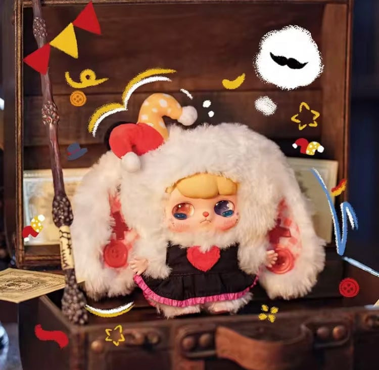 Creasowl Baby Three Nieuwe IP Ava – Fantasy Circus Blind Box - Schattige Pop Tas Hanger - Rollenspel & Verzamelfiguur - Trendy Cadeau & Halloween Collectible Verrassing Box