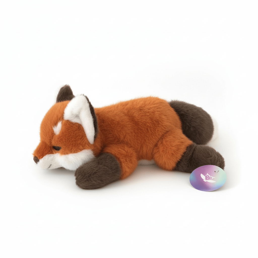 Creasowl Kawaii Vos Knuffel 🦊 - Zachte Pluche - Slaap Metgezel 30cm - Subtiel gewicht in pootjes