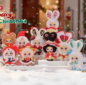 Creasowl Limited Edition Kawaii Christmas Blind Box 🎁 - Schattige Mystery Vinyl Doll – Perfect Kerstcadeau voor Meisjes