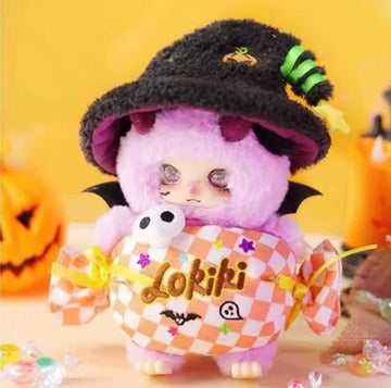 Creasowl Lokiki Halloween Little Rascals Series Pluche Blind Box – Schattige Halloween Pop - Mini Knuffel