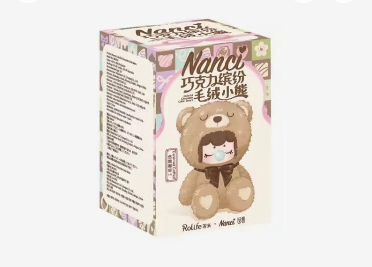 Creasowl Nanci Chocolade Kleurrijke Beer Serie Blind Box – Schattige Vinyl Poppen - Verzamelfiguur Verrassing - Origineel Kerstcadeau voor Kinderen & Verzamelaars