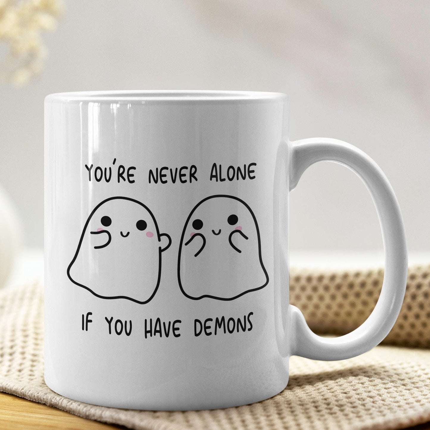 Creasowl Never Alone If You Have Demons Mok 325 ml