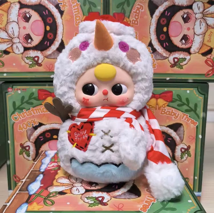 Creasowl Originele Baby Three 400% Kerst Limited Vinyl Pop β Kawaii Pop Karakter