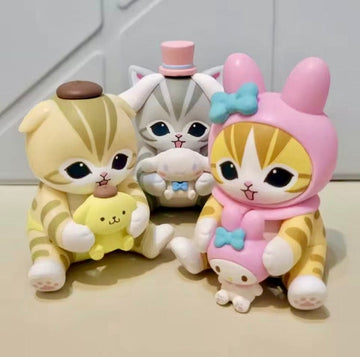Creasowl Sanrio x Mofusand Blind Box – Mystery Figurines