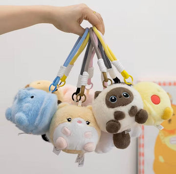 Creasowl Tashanger Simulatie Dier Knijpbal 11cm - Decompressie Squishy Plush – Schattig Cadeau Kinderen