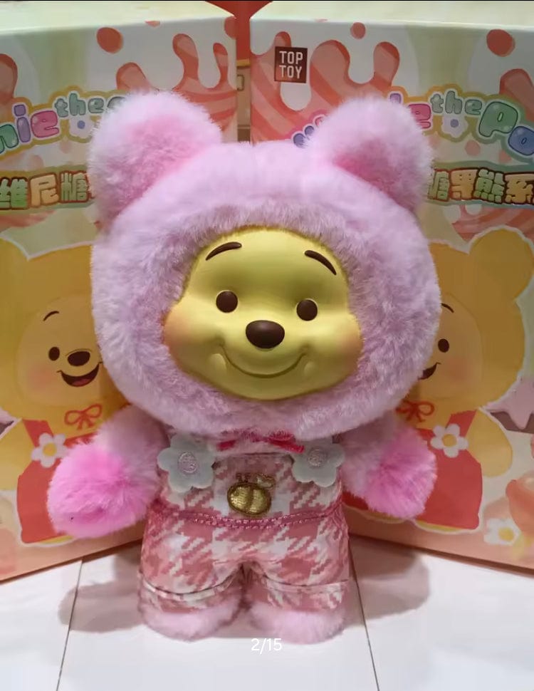 Creasowl TOP TOY Disney PU PU Winnie the Pooh Bear Candy Series Blind Box – Schattige Verzamelfiguren