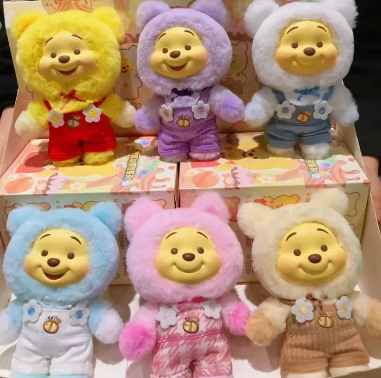 Creasowl TOP TOY Disney PU PU Winnie the Pooh Bear Candy Series Blind Box – Schattige Verzamelfiguren