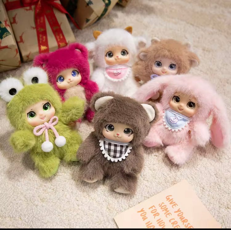 Creasowl Unieke Pluche Cute Family Tashangers β Schattige Sleutelhangers & Accessoires
