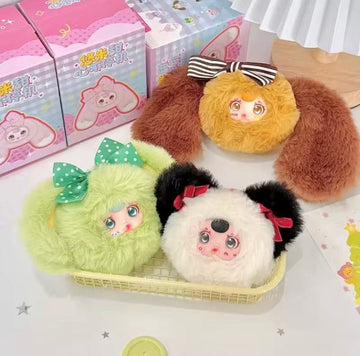 Creasowl Yumi Sweetheart Non-Stop Series Mini Pluche Blind Box – Schattige Pop met Glanzende Ogen