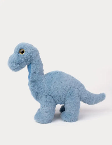Dino Knuffel Brachiosaurus Blauw – Zachte Knuffeldinosaurus 34 cm