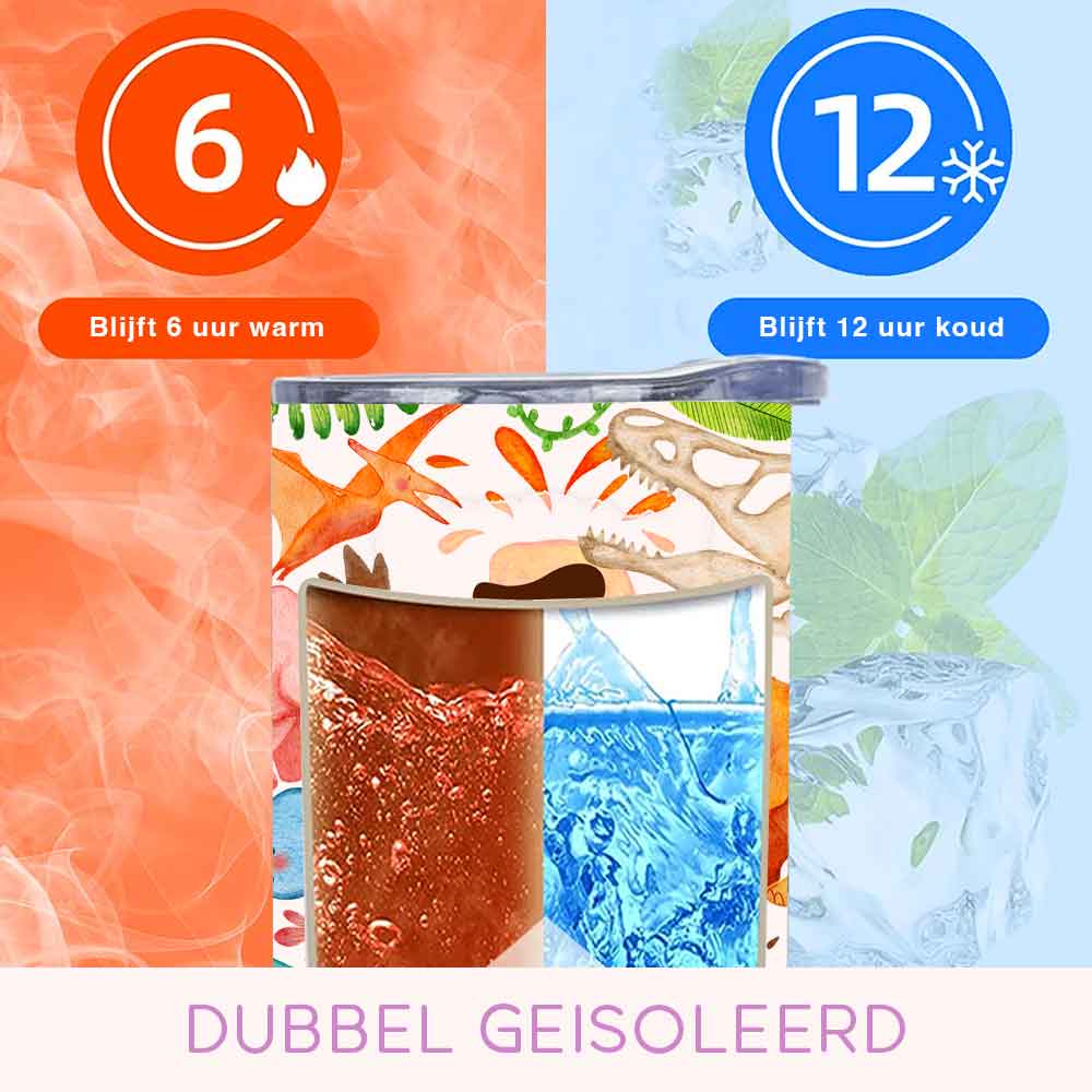 Mijn winkel Gepersonaliseerde dinosaurus drinkbeker - Maak hydratie leuk!