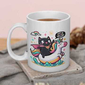 Mijn winkel Giddy up bitches, there’s chaos to spread - grappige mok