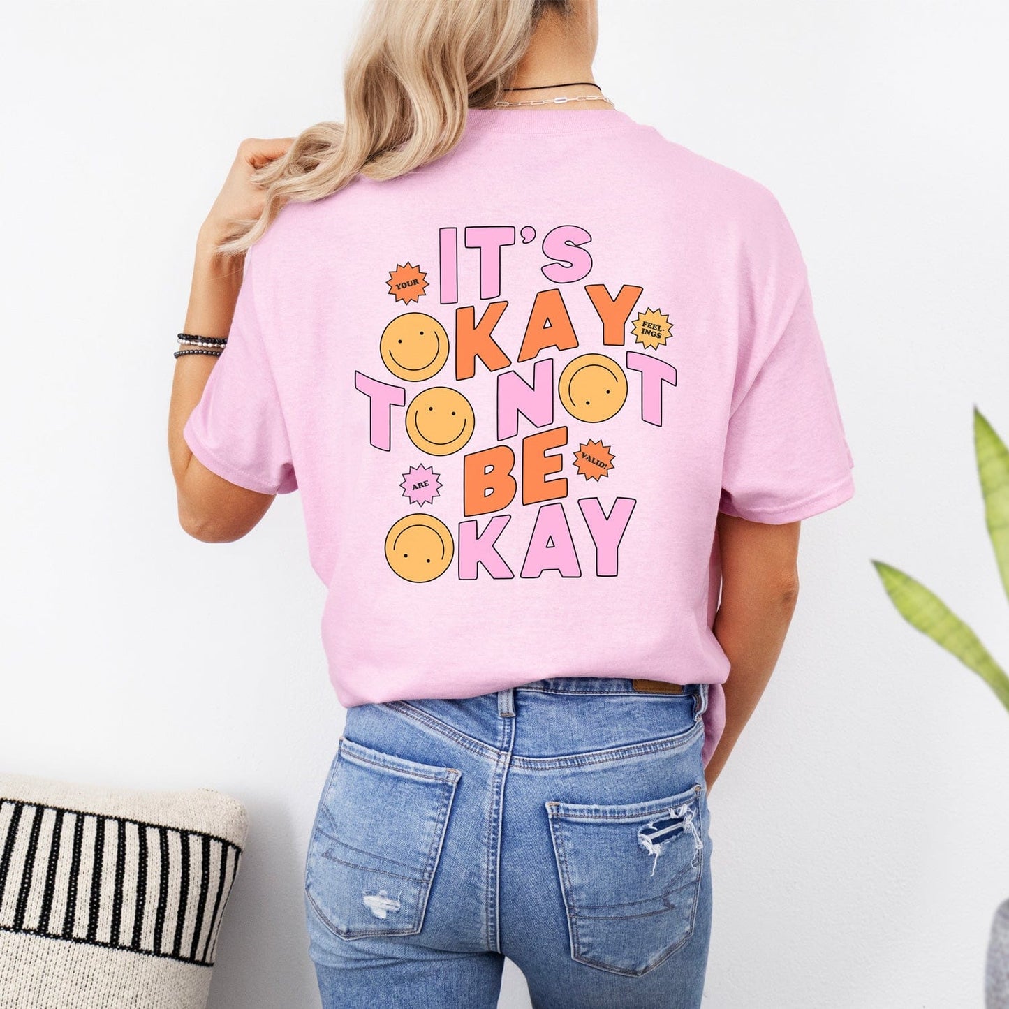 Mijn winkel It’s Okay To Not Be Okay – Mental Health Awareness Shirt