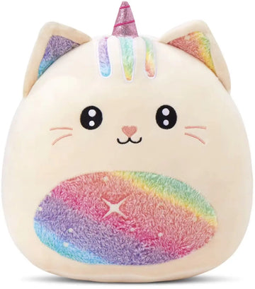 Mijn winkel Kawaii Eenhoorn Squishy Regenboog Kat Knuffel – 30 cm