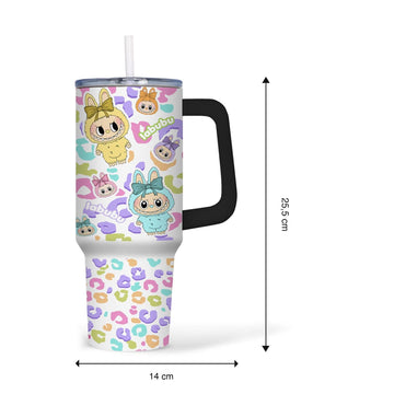 Mijn winkel The Monsters 40oz Tumbler met Rietje – Lekvrij, Duurzaam & Uniek Design
