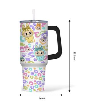 Mijn winkel The Monsters 40oz Tumbler met Rietje – Lekvrij, Duurzaam & Uniek Design