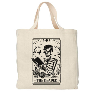 Mijn winkel The reader tote bag - Boodschappentas 38 x48 cm