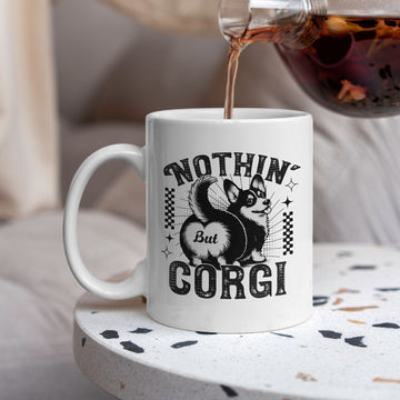 Nothing but Corgi mok - Ontdek de Schattigste Mok van het Seizoen!