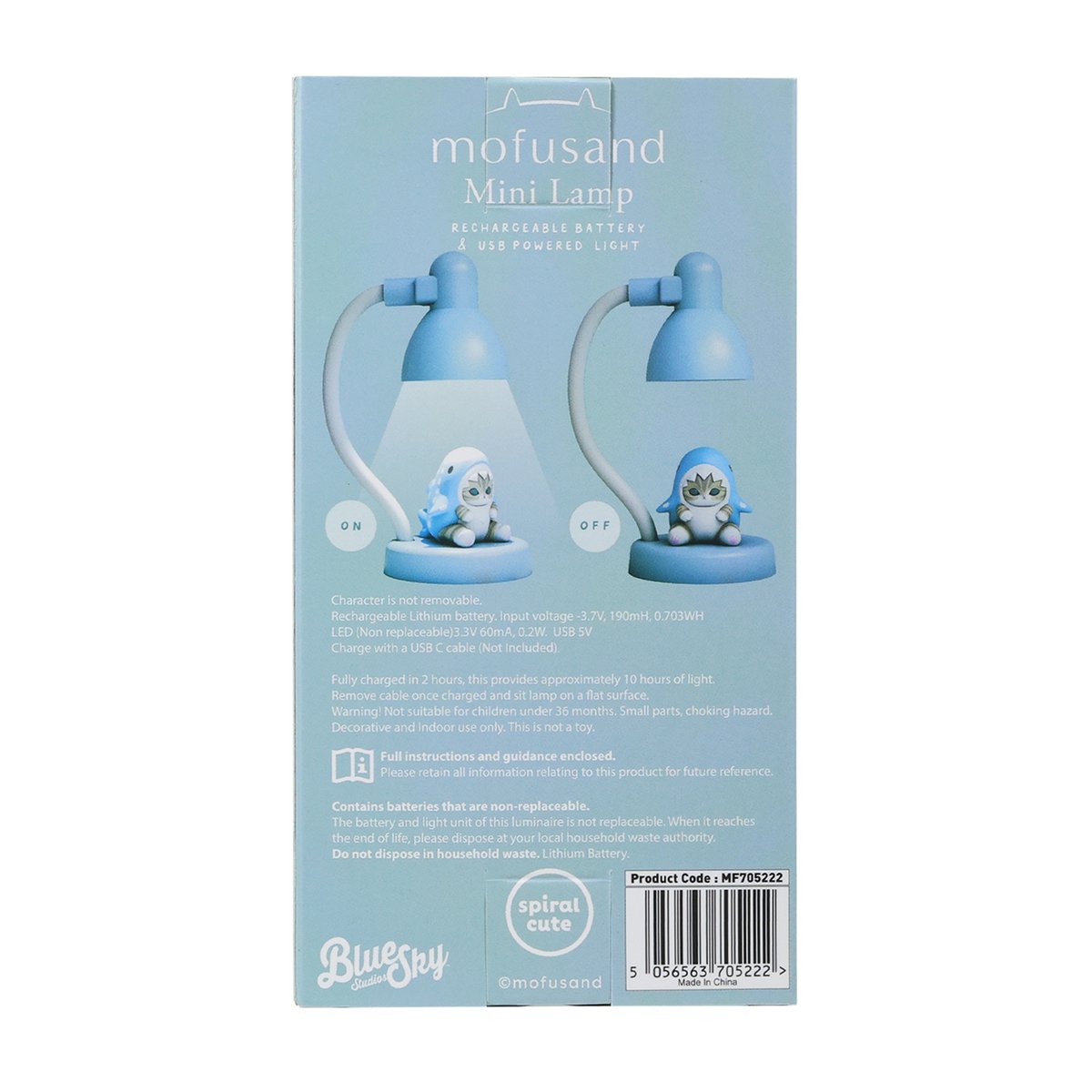 Mofusand - Mini Lamp USB Creasowl