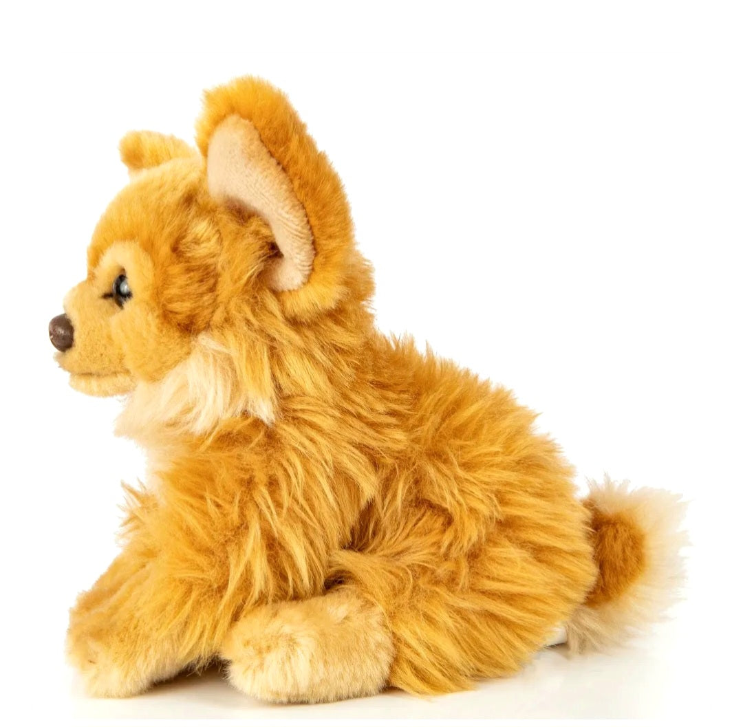 Chihuahua Knuffel Zittend Bruin 18 cm – Superzachte Pluche Hond – Schattige Huisdier Knuffel – Cuddly Toy – Cadeau voor Kinderen en Hondenliefhebbers Creasowl