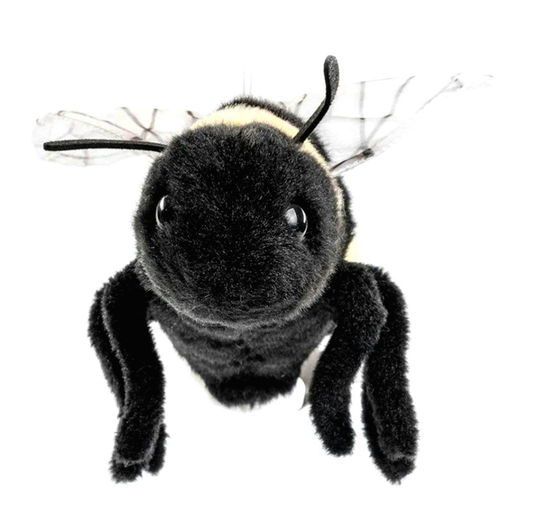 Bumblebee Knuffel 16 cm – Zachte Pluche Bij – Schattige Insect Knuffel – Bos- en Natuur Dier – Cuddly Toy Cadeau voor Kinderen Creasowl