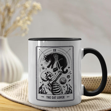 The Cat Lover kat koffiemok met spreuk