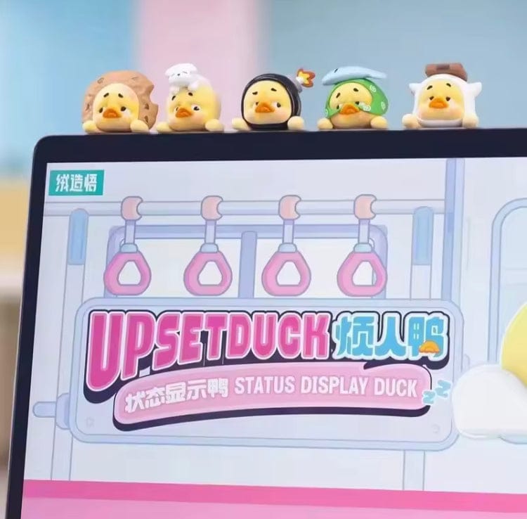 Upset Duck Hipper Series Blind Box – Mystery Duck Figuur Verrassingsbox – Collectible Speelgoed Cadeau