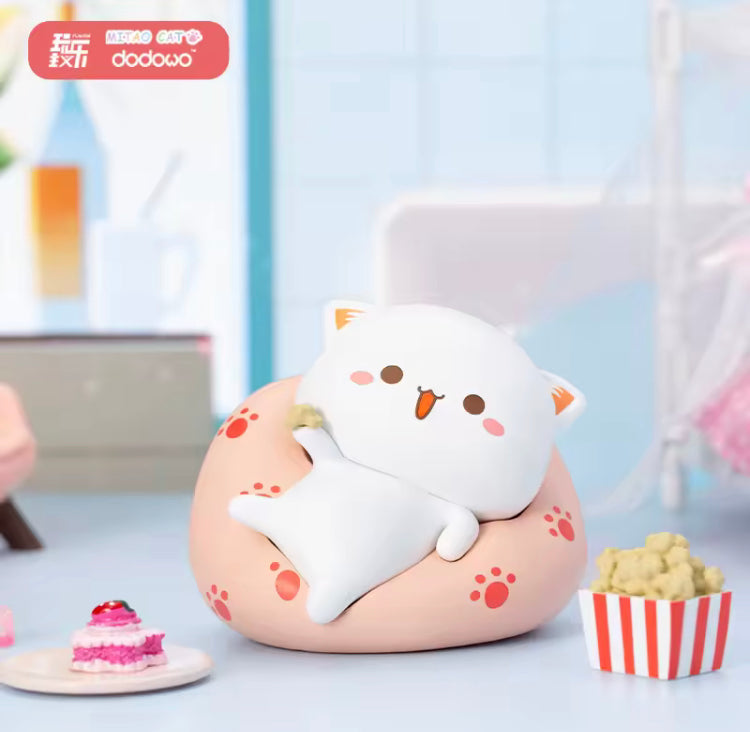 Mitao Kat Blind Box – Schattige Lucky Cat Mystery Box – Kawaii Kat Figuur Verzamel Speelgoed Cadeau Creasowl