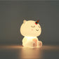 Siliconen Eenhoorn Nachtlampje – Zacht Kinderkamer LED Nachtlampje (10 x 13,2 x 16 cm) – Magische Unicorn Lamp & Sfeervol Cadeau