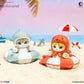 Mofusand Marine Zwemband Series Blind Box – Kawaii Kat Mystery Box Figuur – Collectible Stempel Speelgoed Creasowl