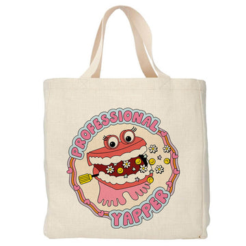 Professional Yapper - Boodschappentas 38 x48 cm - Polylinnen Creasowl