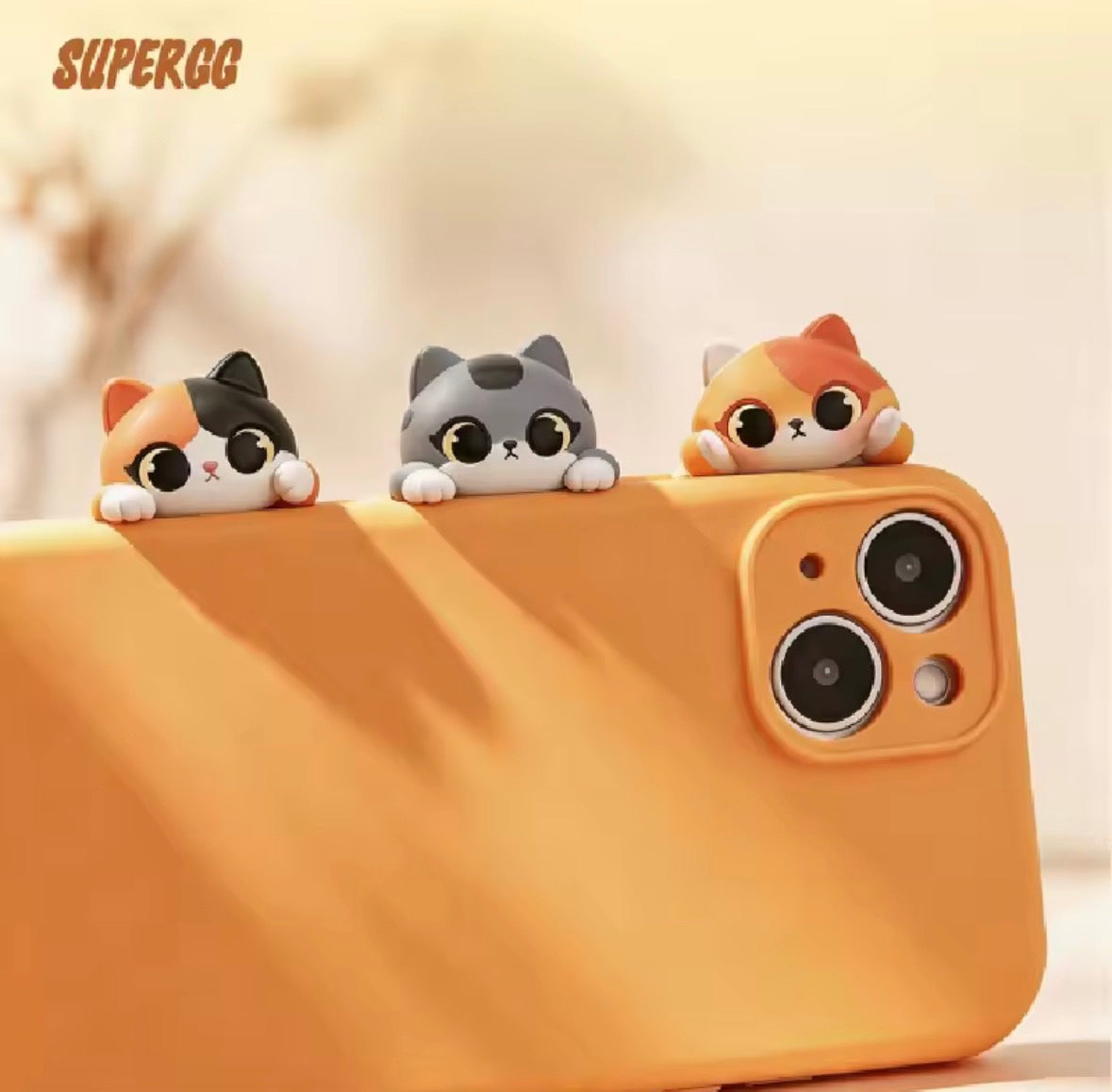 SUPERGG PICOCO Blind Box Hippers – Schattige Katten Serie Mini Figuren