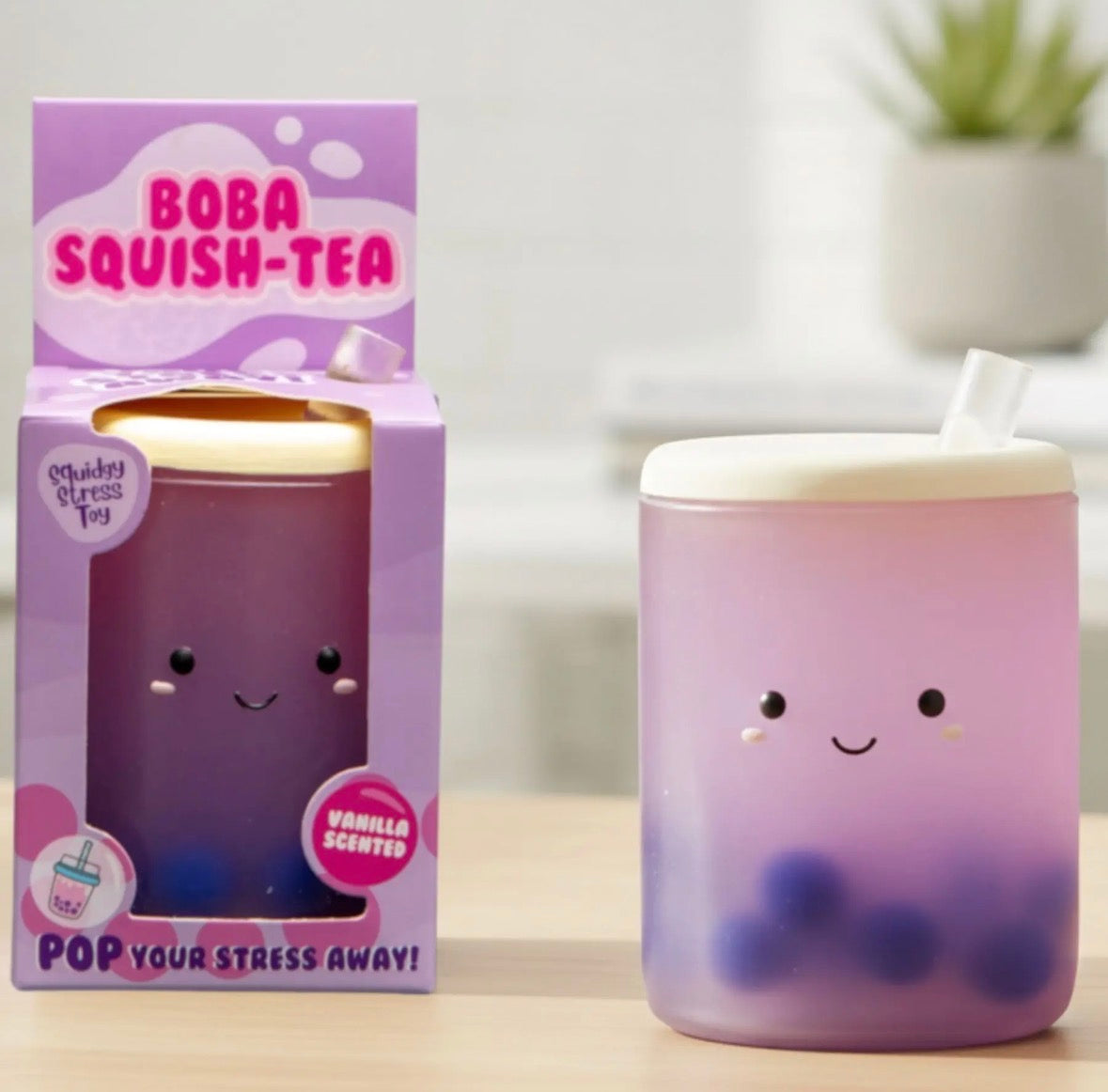 Boba-thee squishy stressspeeltje