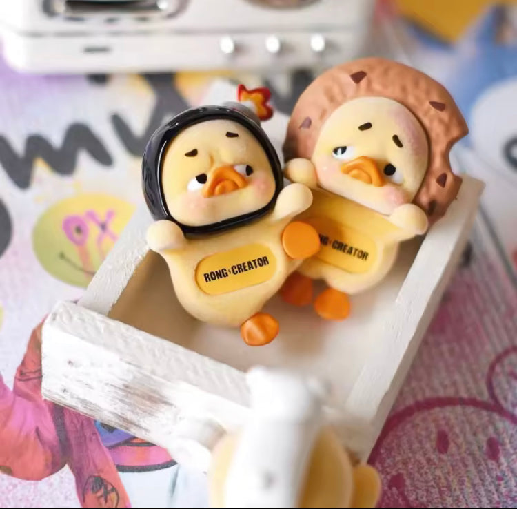 Upset Duck Hipper Series Blind Box – Mystery Duck Figuur Verrassingsbox – Collectible Speelgoed Cadeau Creasowl