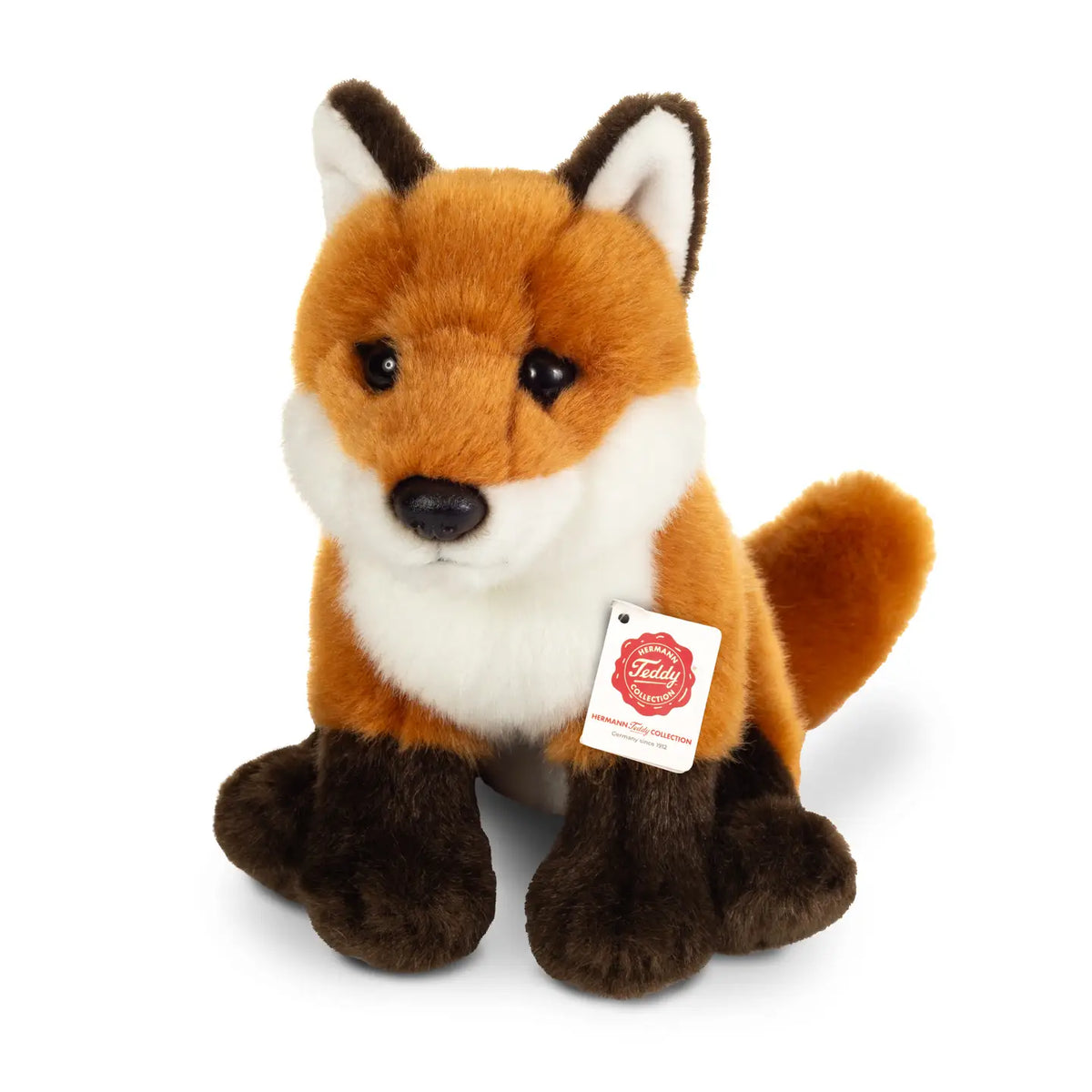 Teddy-Hermann Bergdieren Pluche Knuffel (16 cm) – 4 Varianten – Zacht Bergdier Knuffeltje – Veilig & Wasbaar Speelgoed