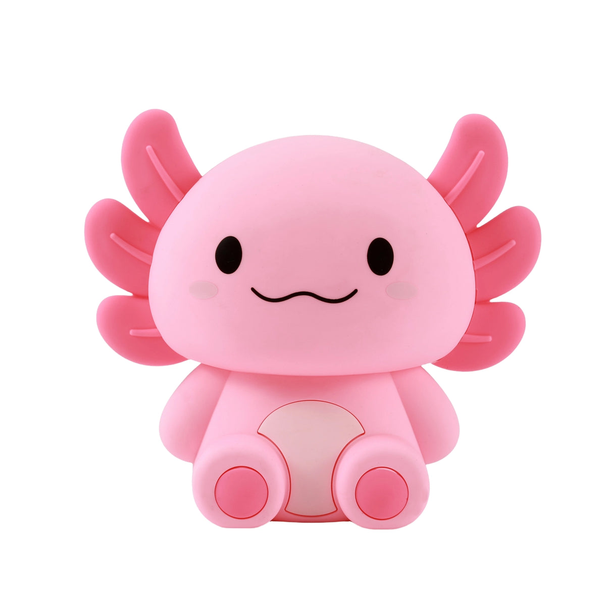 Siliconen Axolotl Nachtlampje – Zacht Kinderkamer LED Nachtlampje (10 x 13,2 x 16 cm) – Schattige Axolotl Lamp & Uniek Cadeau