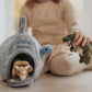Zacht dinosaurus ei met 3 pluche dino's van Creasowl, 20 cm speelkloon en knuffelset voor kinderen
