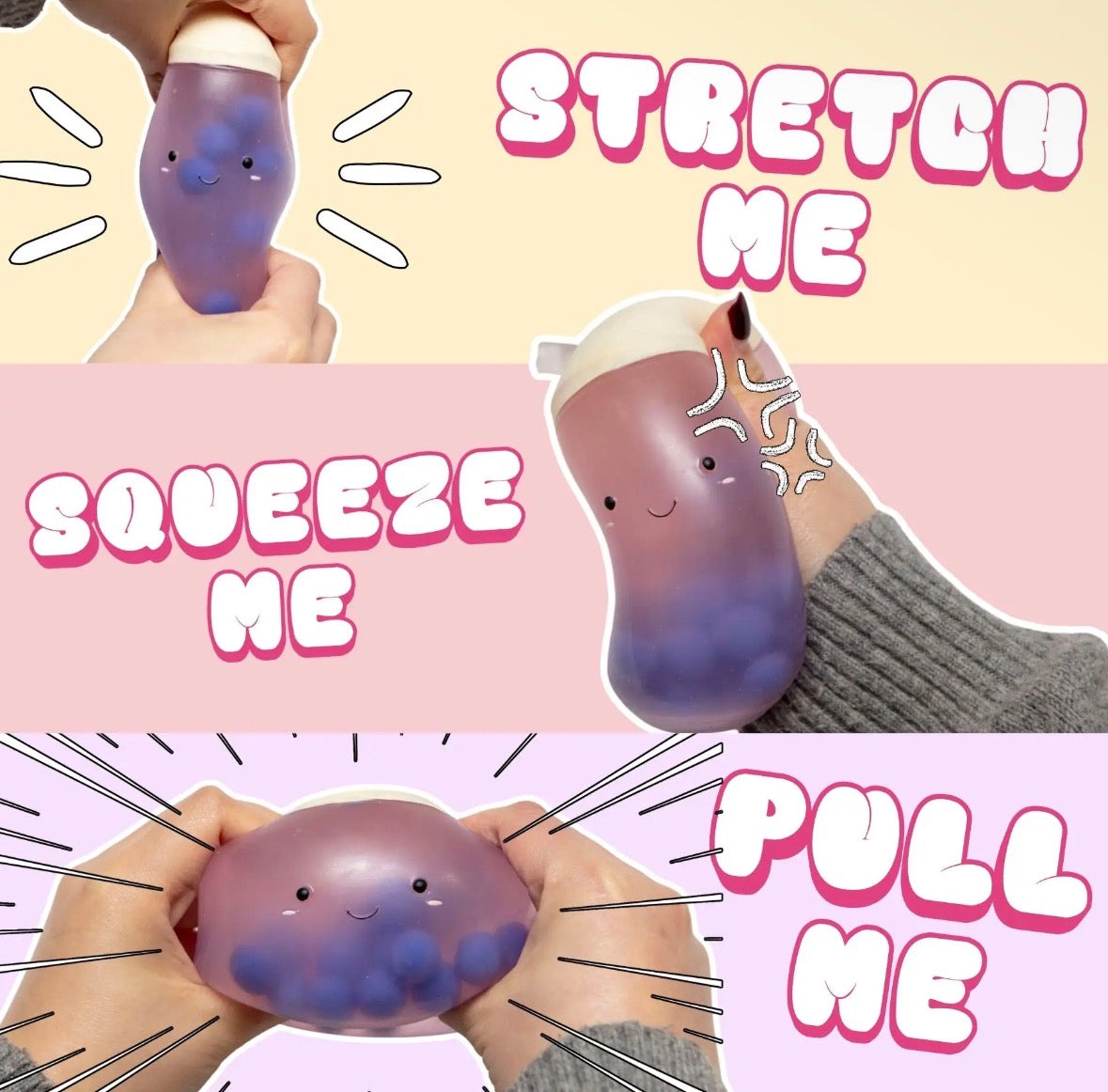 Boba-thee squishy stressspeeltje
