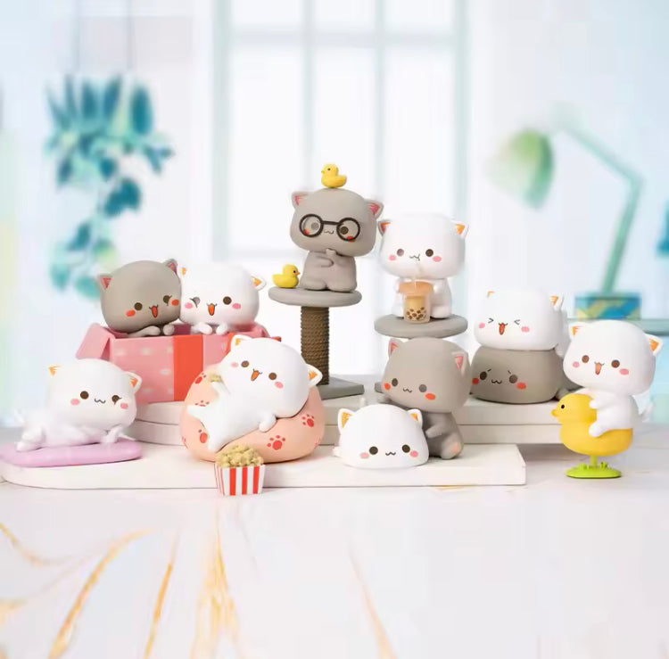 Mitao Kat Blind Box – Schattige Lucky Cat Mystery Box – Kawaii Kat Figuur Verzamel Speelgoed Cadeau Creasowl
