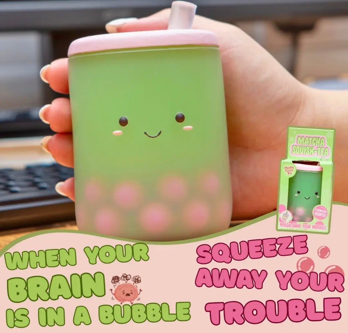 Boba-thee squishy stressspeeltje
