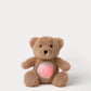 Zachte Teddybeer knuffel met nachtlampje en slaapgeluiden, 25 cm, voor baby’s slaaptraining, door Creasowl.