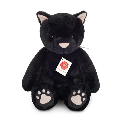 Teddy-Hermann Kat Milly Pluche Knuffel (35 cm) – Slungelkat / Schlenkerkatze – Veilig & Wasbaar Speelgoed