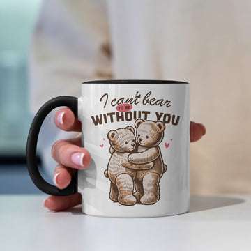 I can't bear to be without you - Koffiemok, Liefdes cadeau Mijn winkel