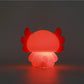 Siliconen Axolotl Nachtlampje – Zacht Kinderkamer LED Nachtlampje (10 x 13,2 x 16 cm) – Schattige Axolotl Lamp & Uniek Cadeau