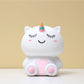 Siliconen Eenhoorn Nachtlampje – Zacht Kinderkamer LED Nachtlampje (10 x 13,2 x 16 cm) – Magische Unicorn Lamp & Sfeervol Cadeau