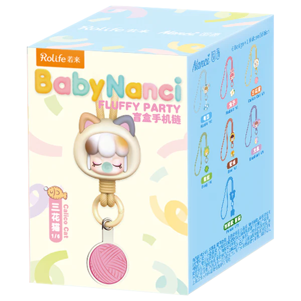 Baby Nanci Furry Party Blind Box – Schattige Telefoon Hanger Mystery Box – Kawaii Figuur Accessoire Creasowl