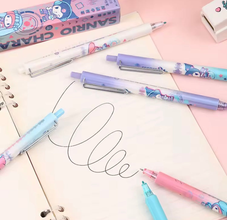 Sanrio Pen 0,5 mm Blind Box – Zwarte Inkt – Kawaii Mystery Box Schoolspullen Cadeau Creasowl
