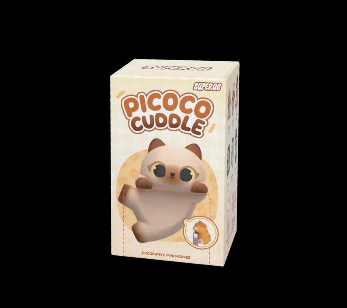 SUPERGG PICOCO Blind Box Hippers – Schattige Katten Serie Mini Figuren