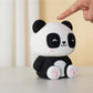 Siliconen Panda nachtlampje van Creasowl, zacht LED kinderlampje voor de kinderkamer, 10x13,2x16 cm, schattig en veilig.
